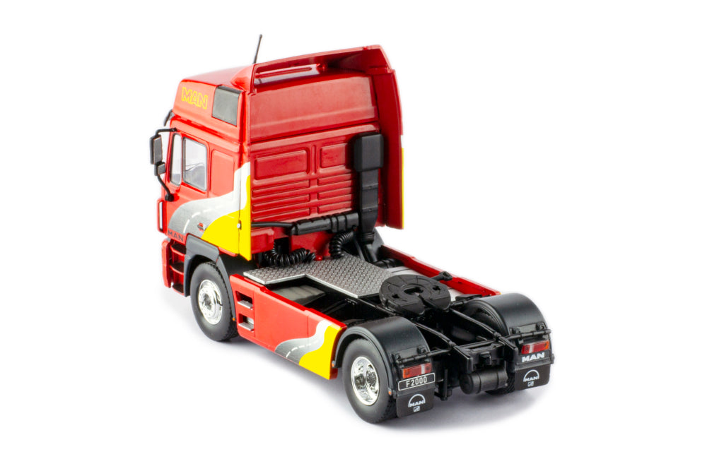 Mô hình xe đầu kéo IXO 1:43 Man F2000 19.463 1994 (Road Star Edition) Red - TR138.22