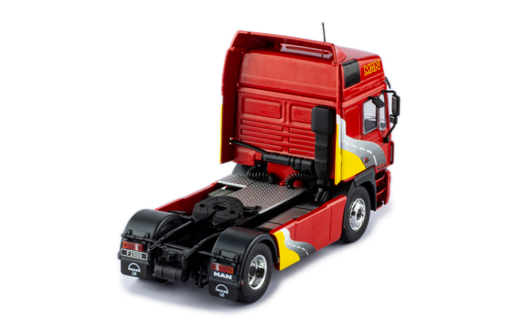 Mô hình xe đầu kéo IXO 1:43 Man F2000 19.463 1994 (Road Star Edition) Red - TR138.22