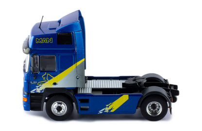 Mô hình xe đầu kéo IXO 1:43 Man F2000 1994 Blue - TR139.22