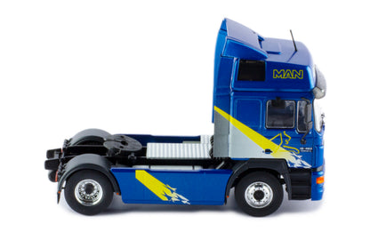 Mô hình xe đầu kéo IXO 1:43 Man F2000 1994 Blue - TR139.22