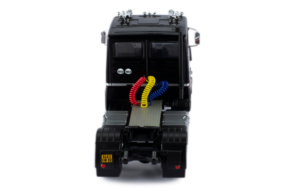 Mô hình xe đầu kéo IXO 1:43 Berliet Tr 350 1978 Black - TR140.22