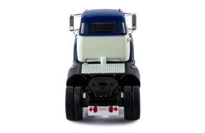 Mô hình xe đầu kéo IXO 1:43 Gmc 950 Coe 1954 White And Blue - TR150.22