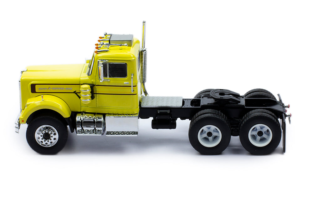 Mô hình xe đầu kéo IXO 1:43 White Western Star 4864 1970 Yellow - TR161.22