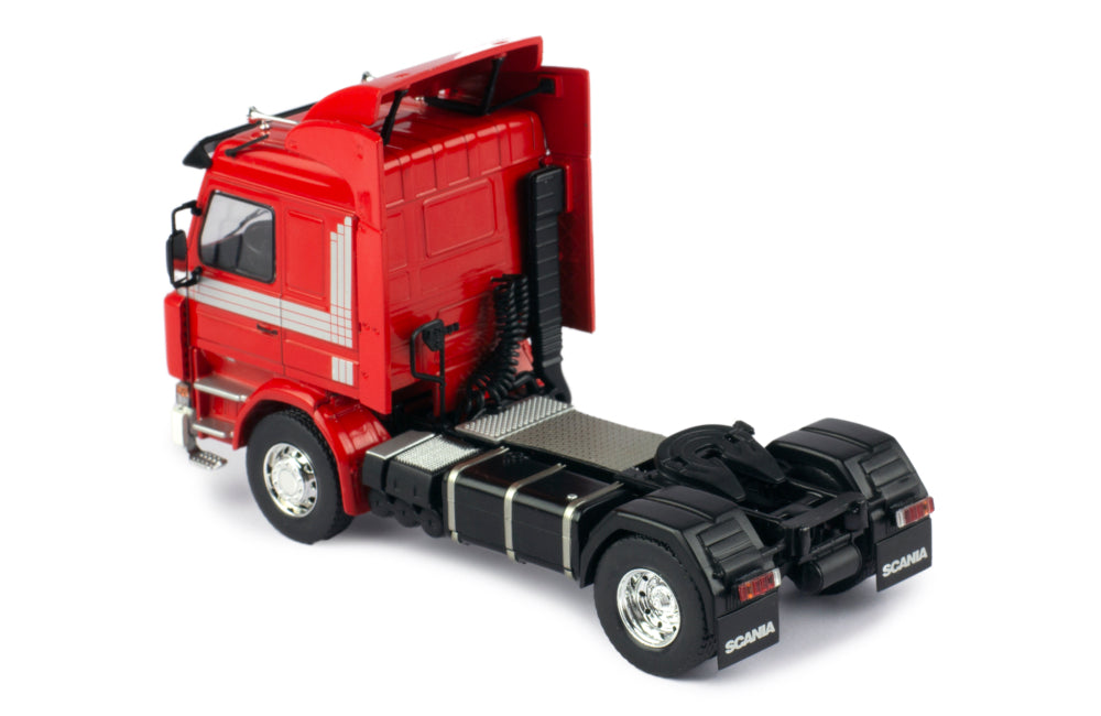 Mô hình xe đầu kéo IXO 1:43 Scania 142 M 1981 Red - TR173.22