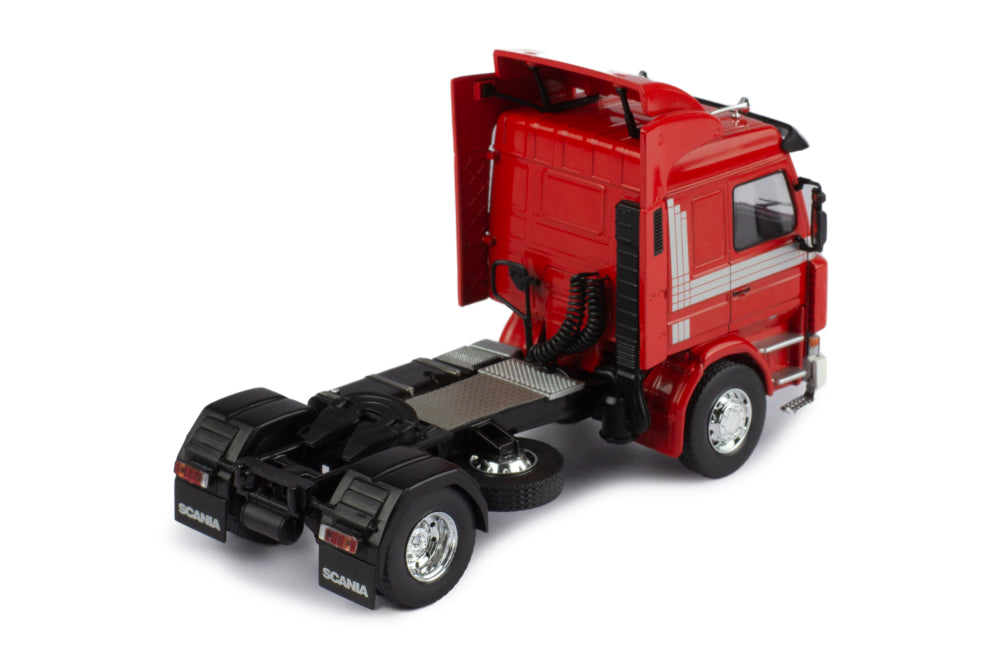Mô hình xe đầu kéo IXO 1:43 Scania 142 M 1981 Red - TR173.22