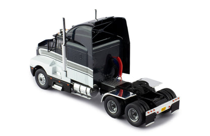 Mô hình xe đầu kéo IXO 1:43 Kenworth T600A 1986 Black And White - TR183.22
