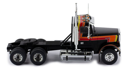 Mô hình xe đầu kéo IXO 1:43 Freightliner Flc 120 64 T 1977 Black - TR186.22