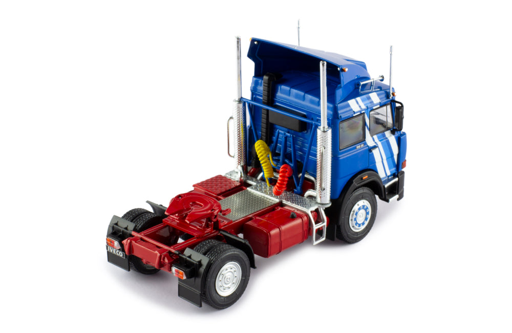 Mô hình xe đầu kéo IXO 1:43 Iveco Fiat 190.38 Turbostar 1984 Blue - TR196.22