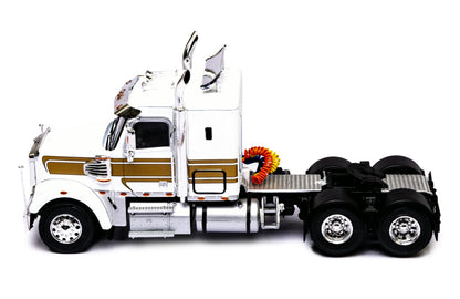 Mô hình xe đầu kéo IXO 1:43 Freightliner Coronado 2012 White And Gold - TR210.22