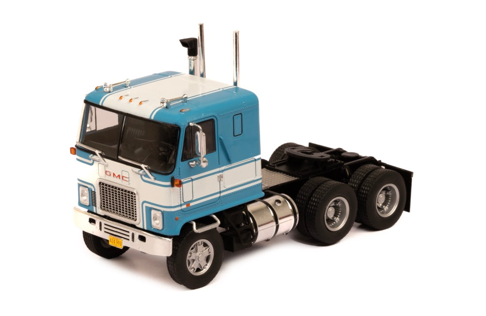 Mô hình xe đầu kéo IXO 1:43 Gmc Astro 95 1970 Blue And White - TR213.22