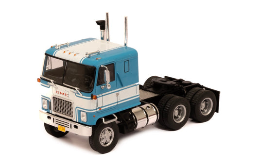 Mô hình xe đầu kéo IXO 1:43 Gmc Astro 95 1970 Blue And White - TR213.22