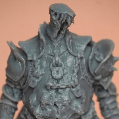 Phôi mô hình Figures Tướng Rìu 10cm nhựa Resin - Mocus Gift & Toys