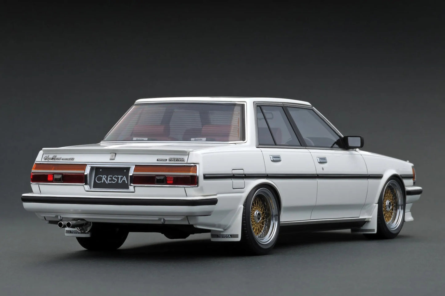[PRE-SALE Q4/2025] Mô hình xe Ignition Model 1:18 Toyota CRESTA Super Lucent TWINCAM24 (GX71) White - IG3828