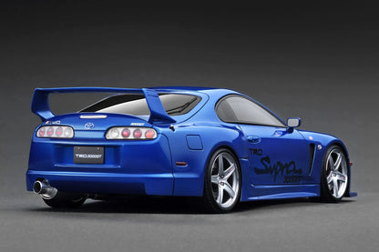 [PRE-SALE Q4/2025] Mô hình xe Ignition Model 1:18 Toyota Supra (A80) TRD 3000GT Blue Metallic - IG3604