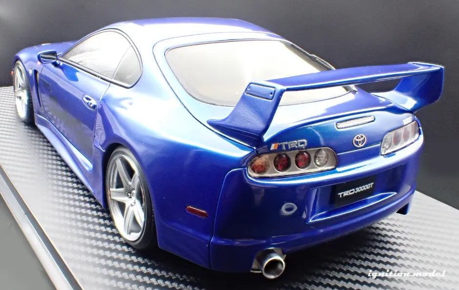 [PRE-SALE Q4/2025] Mô hình xe Ignition Model 1:18 Toyota Supra (A80) TRD 3000GT Blue Metallic - IG3604