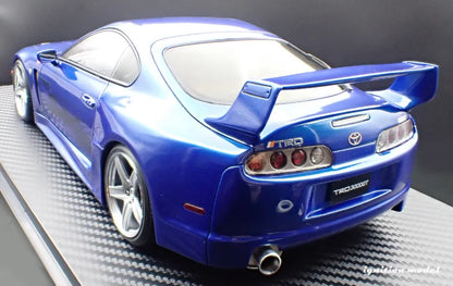 [PRE-SALE Q4/2025] Mô hình xe Ignition Model 1:18 Toyota Supra (A80) TRD 3000GT Blue Metallic - IG3604