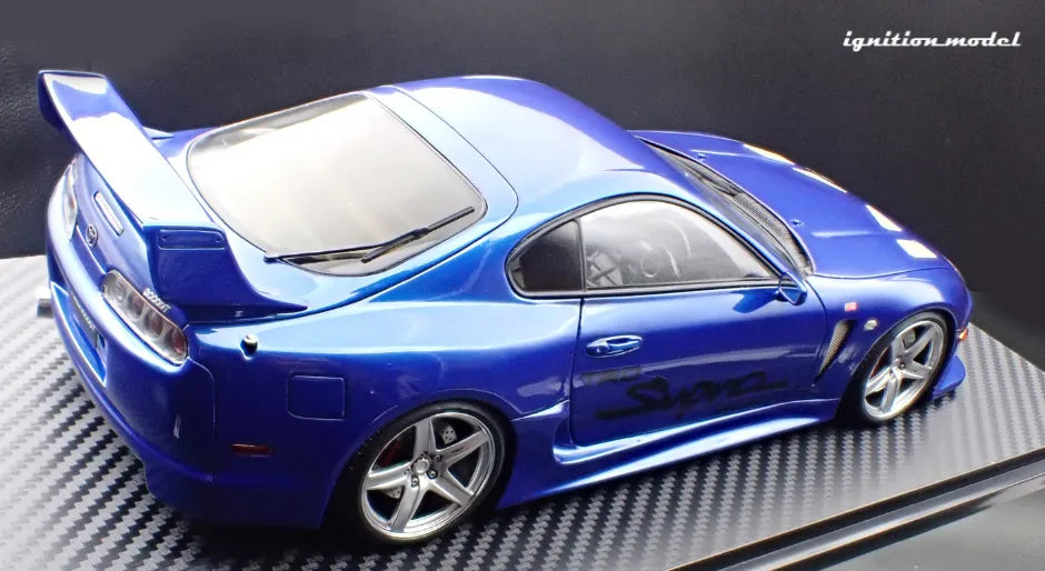[PRE-SALE Q4/2025] Mô hình xe Ignition Model 1:18 Toyota Supra (A80) TRD 3000GT Blue Metallic - IG3604