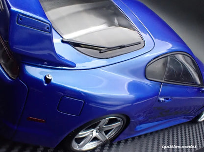 [PRE-SALE Q4/2025] Mô hình xe Ignition Model 1:18 Toyota Supra (A80) TRD 3000GT Blue Metallic - IG3604