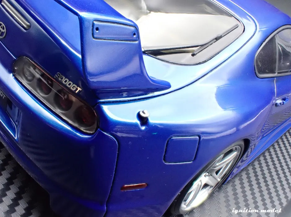 [PRE-SALE Q4/2025] Mô hình xe Ignition Model 1:18 Toyota Supra (A80) TRD 3000GT Blue Metallic - IG3604