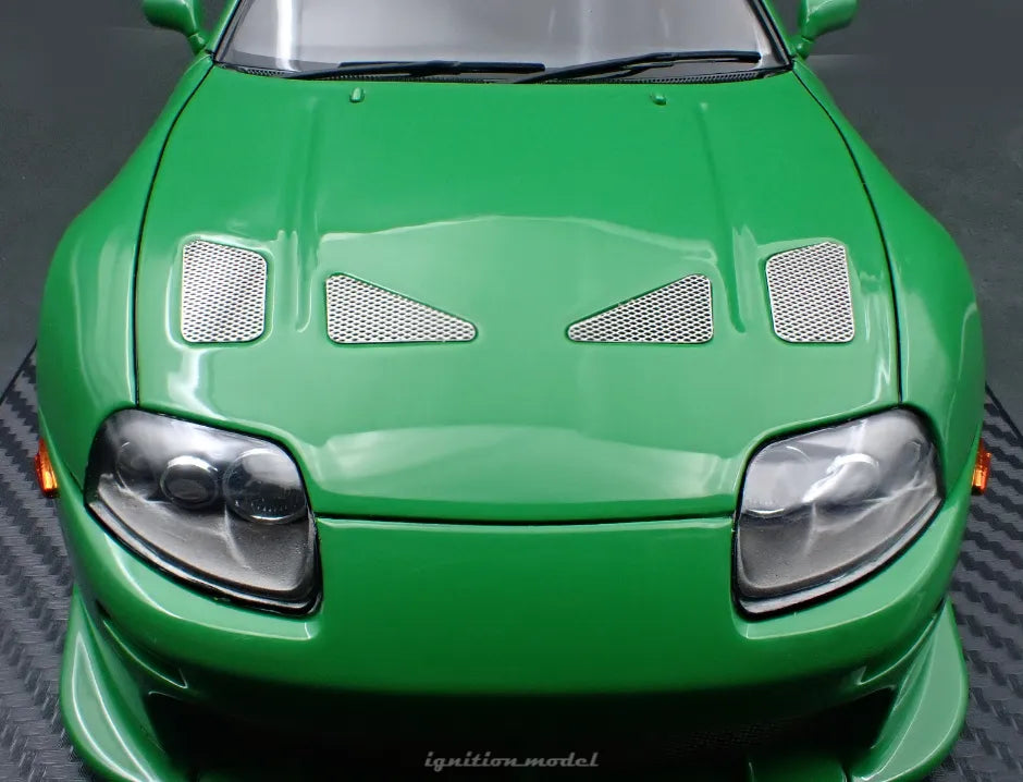 [PRE-SALE Q4/2025] Mô hình xe Ignition Model 1:18 Toyota Supra (A80) TRD 3000GT Green - IG3603