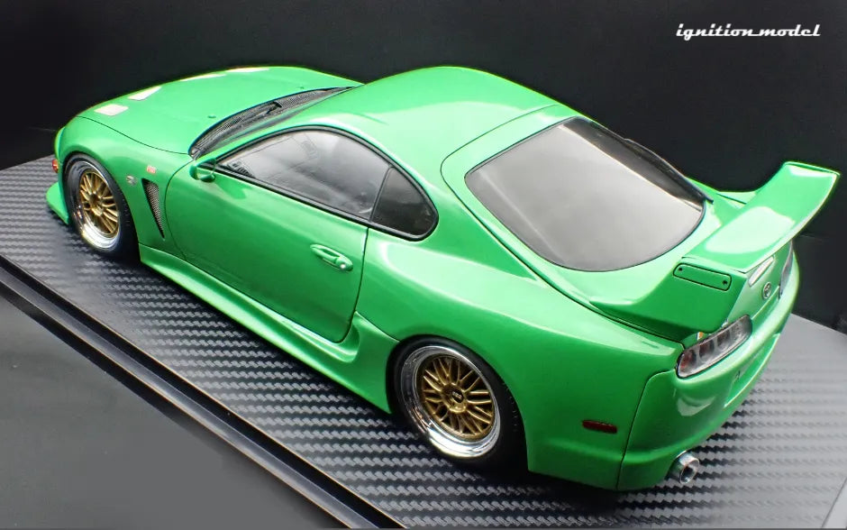 [PRE-SALE Q4/2025] Mô hình xe Ignition Model 1:18 Toyota Supra (A80) TRD 3000GT Green - IG3603