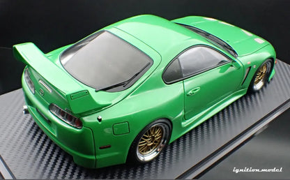 [PRE-SALE Q4/2025] Mô hình xe Ignition Model 1:18 Toyota Supra (A80) TRD 3000GT Green - IG3603