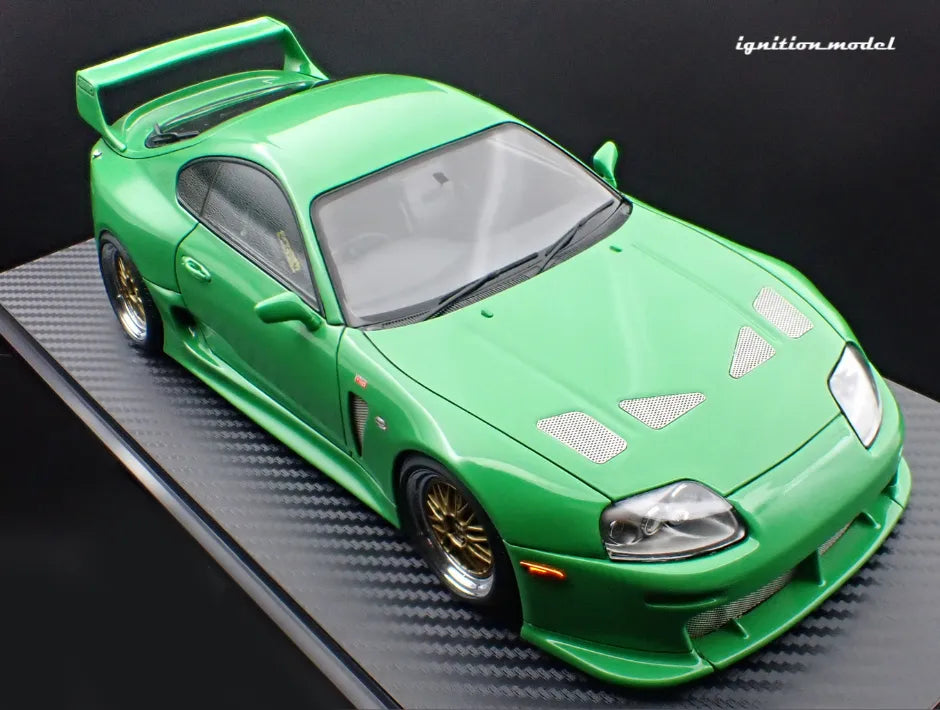 [PRE-SALE Q4/2025] Mô hình xe Ignition Model 1:18 Toyota Supra (A80) TRD 3000GT Green - IG3603