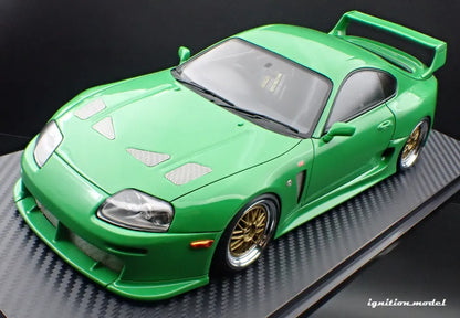 [PRE-SALE Q4/2025] Mô hình xe Ignition Model 1:18 Toyota Supra (A80) TRD 3000GT Green - IG3603