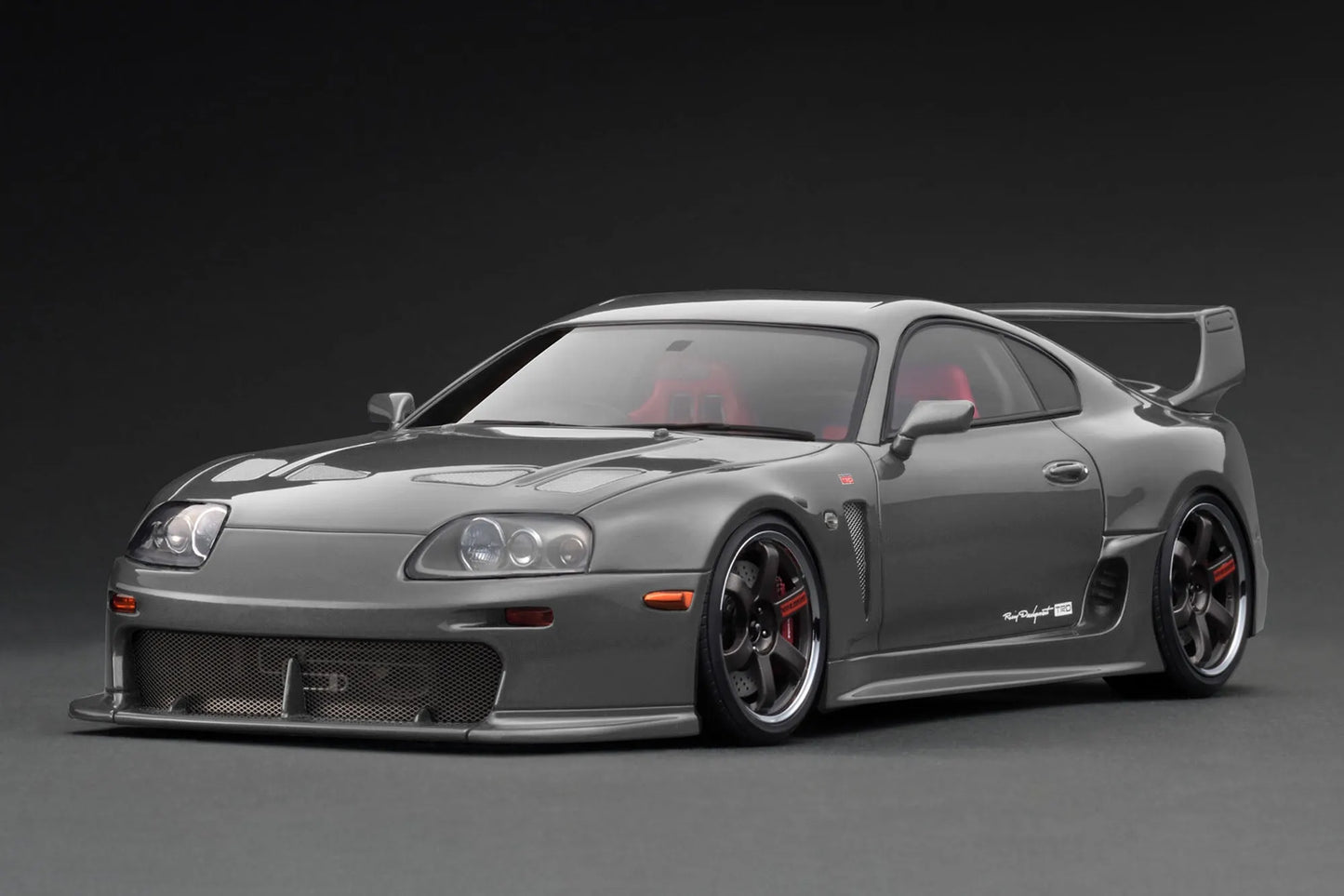 [PRE-SALE Q4/2025] Mô hình xe Ignition Model 1:18 Toyota Supra (A80) TRD 3000GT Gun Metallic - IG3601
