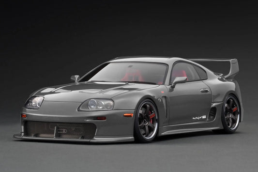 [PRE-SALE Q4/2025] Mô hình xe Ignition Model 1:18 Toyota Supra (A80) TRD 3000GT Gun Metallic - IG3601