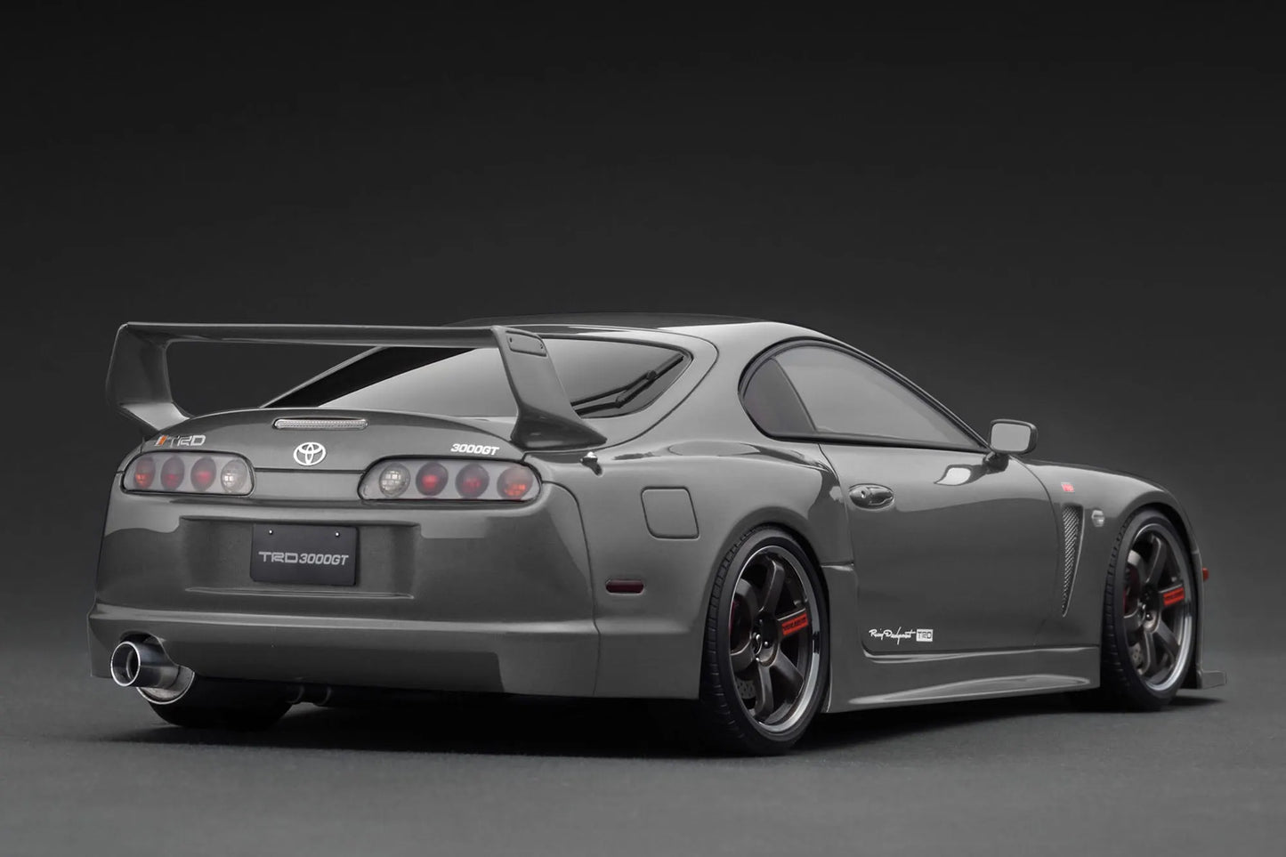 [PRE-SALE Q4/2025] Mô hình xe Ignition Model 1:18 Toyota Supra (A80) TRD 3000GT Gun Metallic - IG3601