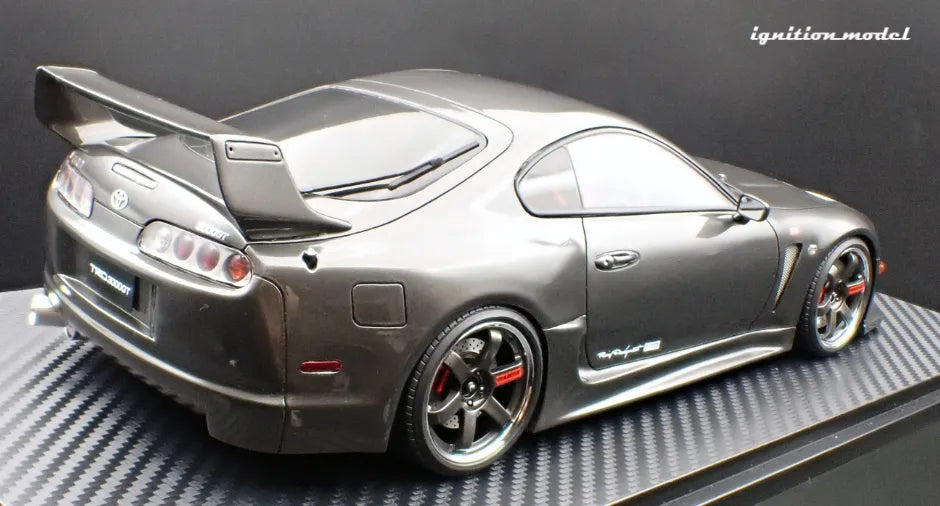 [PRE-SALE Q4/2025] Mô hình xe Ignition Model 1:18 Toyota Supra (A80) TRD 3000GT Gun Metallic - IG3601