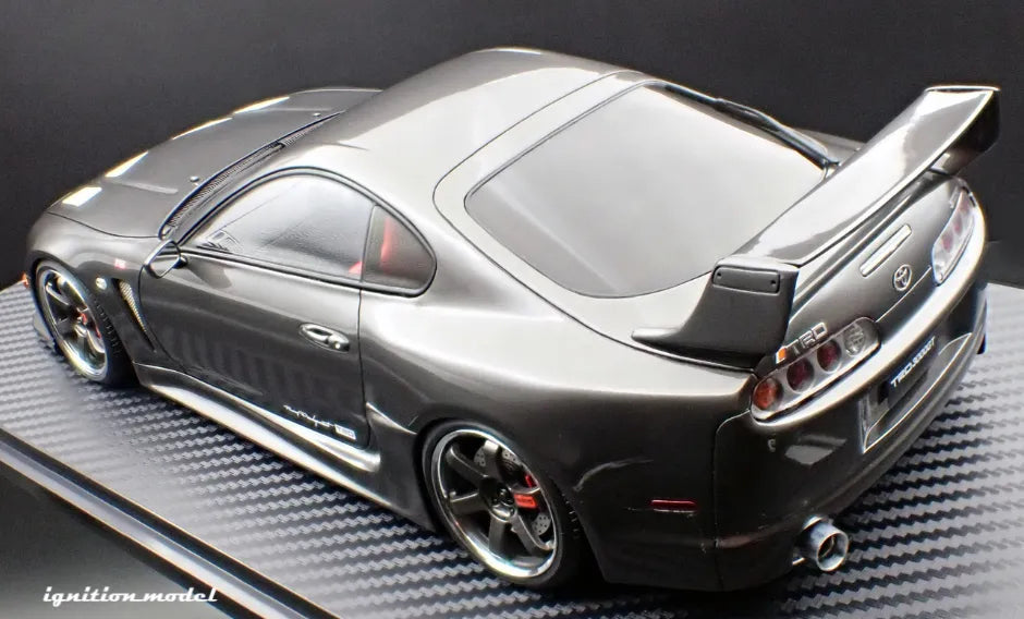 [PRE-SALE Q4/2025] Mô hình xe Ignition Model 1:18 Toyota Supra (A80) TRD 3000GT Gun Metallic - IG3601