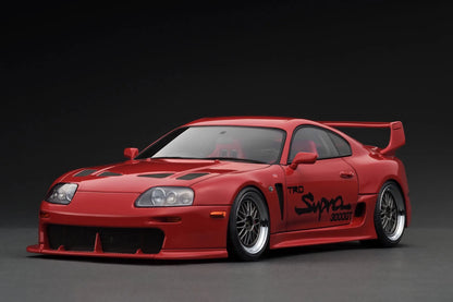 [PRE-SALE Q4/2025] Mô hình xe Ignition Model 1:18 Toyota Supra (A80) TRD 3000GT Red - IG3602