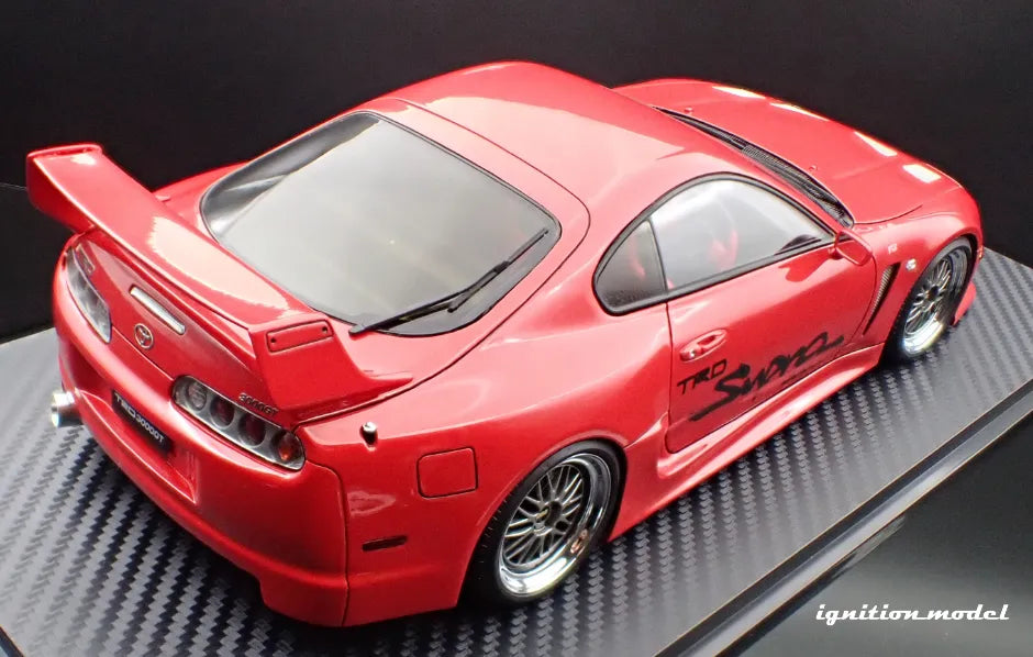 [PRE-SALE Q4/2025] Mô hình xe Ignition Model 1:18 Toyota Supra (A80) TRD 3000GT Red - IG3602