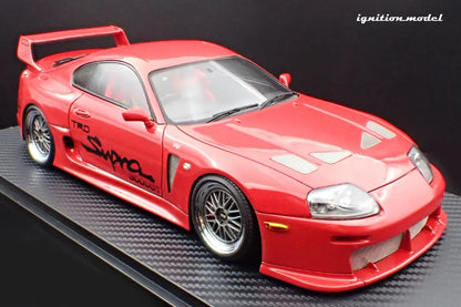 [PRE-SALE Q4/2025] Mô hình xe Ignition Model 1:18 Toyota Supra (A80) TRD 3000GT Red - IG3602