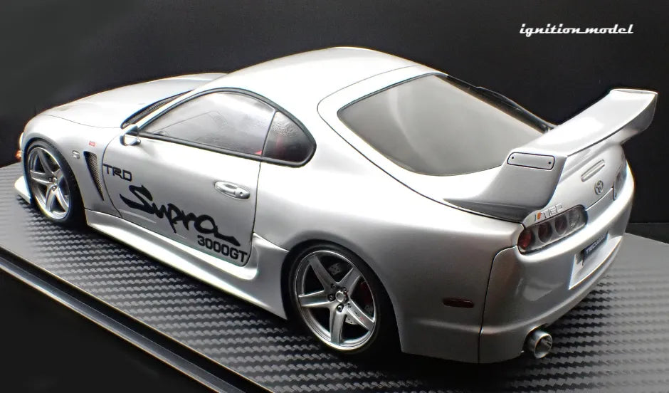 [PRE-SALE Q3/2025] Mô hình xe Ignition Model 1:18 Toyota Supra (A80) TRD 3000GT Silver - IG3600