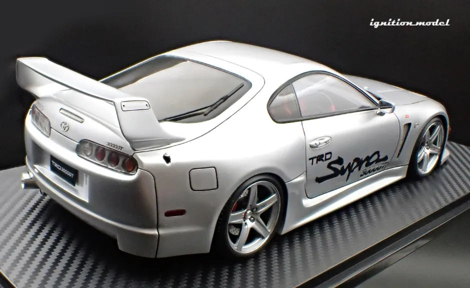 [PRE-SALE Q3/2025] Mô hình xe Ignition Model 1:18 Toyota Supra (A80) TRD 3000GT Silver - IG3600