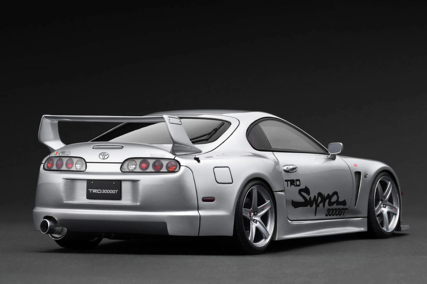 [PRE-SALE Q3/2025] Mô hình xe Ignition Model 1:18 Toyota Supra (A80) TRD 3000GT Silver - IG3600