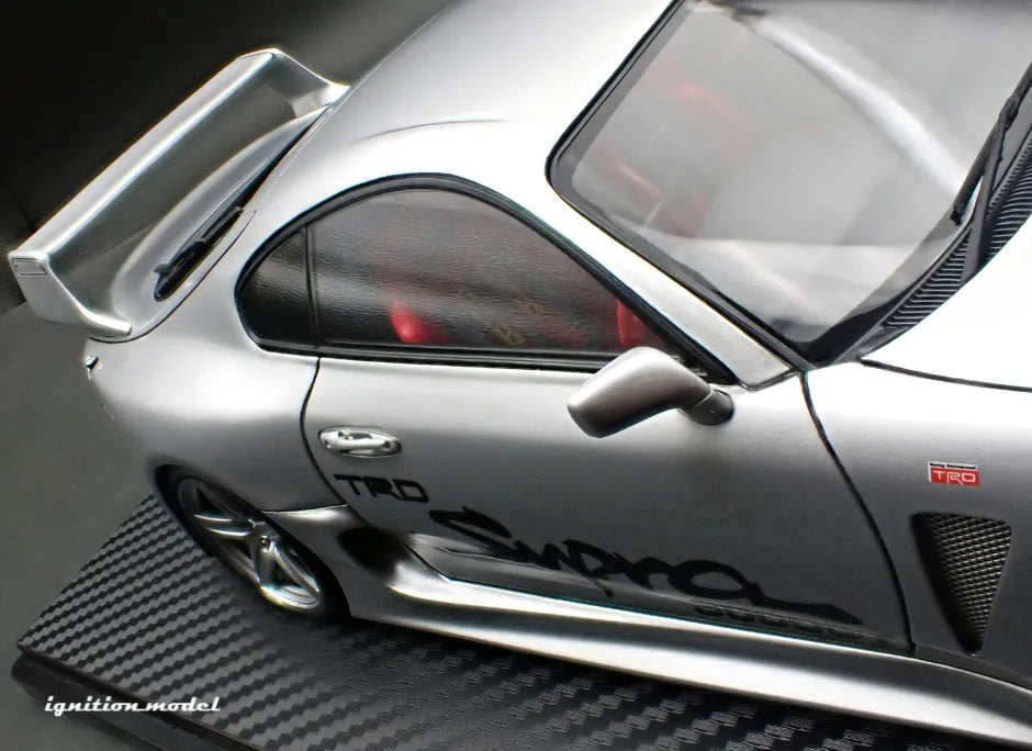 [PRE-SALE Q3/2025] Mô hình xe Ignition Model 1:18 Toyota Supra (A80) TRD 3000GT Silver - IG3600