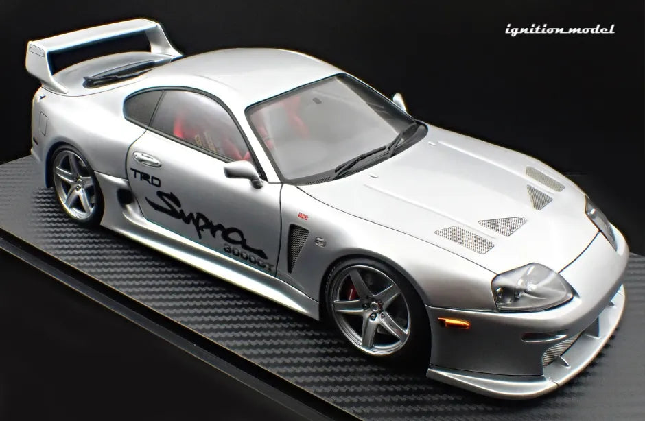 [PRE-SALE Q3/2025] Mô hình xe Ignition Model 1:18 Toyota Supra (A80) TRD 3000GT Silver - IG3600