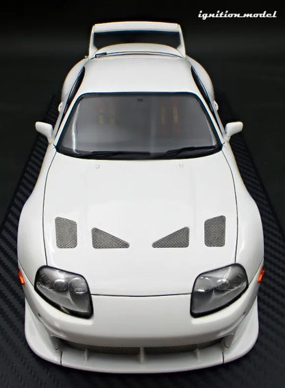 [PRE-SALE Q3/2025] Mô hình xe Ignition Model 1:18 Toyota Supra (A80) TRD 3000GT White - IG3597