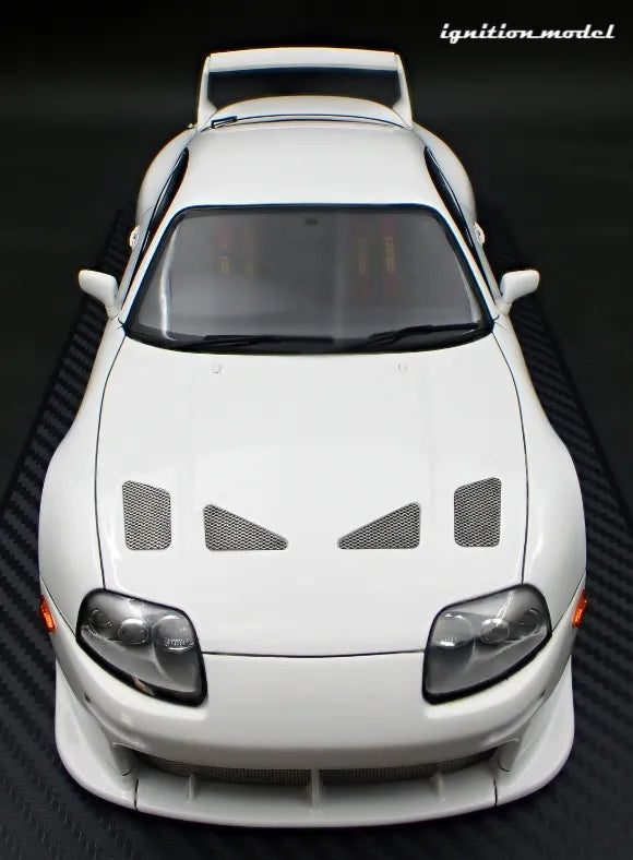 [PRE-SALE Q3/2025] Mô hình xe Ignition Model 1:18 Toyota Supra (A80) TRD 3000GT White - IG3597