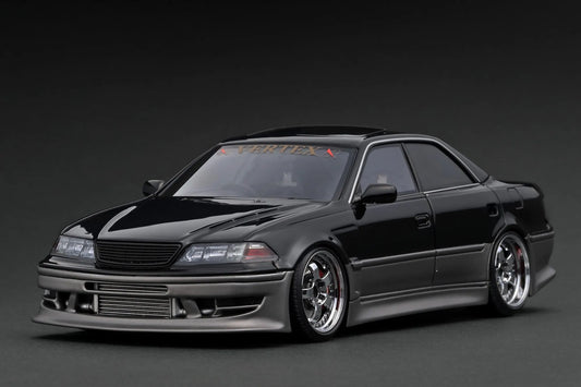 [PRE-SALE Q3/2025] Mô hình xe Ignition Model 1:18 VERTEX JZX100 MARK-II Black/Gun Metallic - IG3579