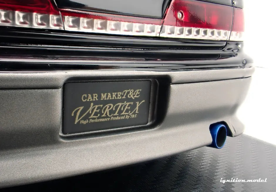 [PRE-SALE Q3/2025] Mô hình xe Ignition Model 1:18 VERTEX JZX100 MARK-II Black/Gun Metallic - IG3579