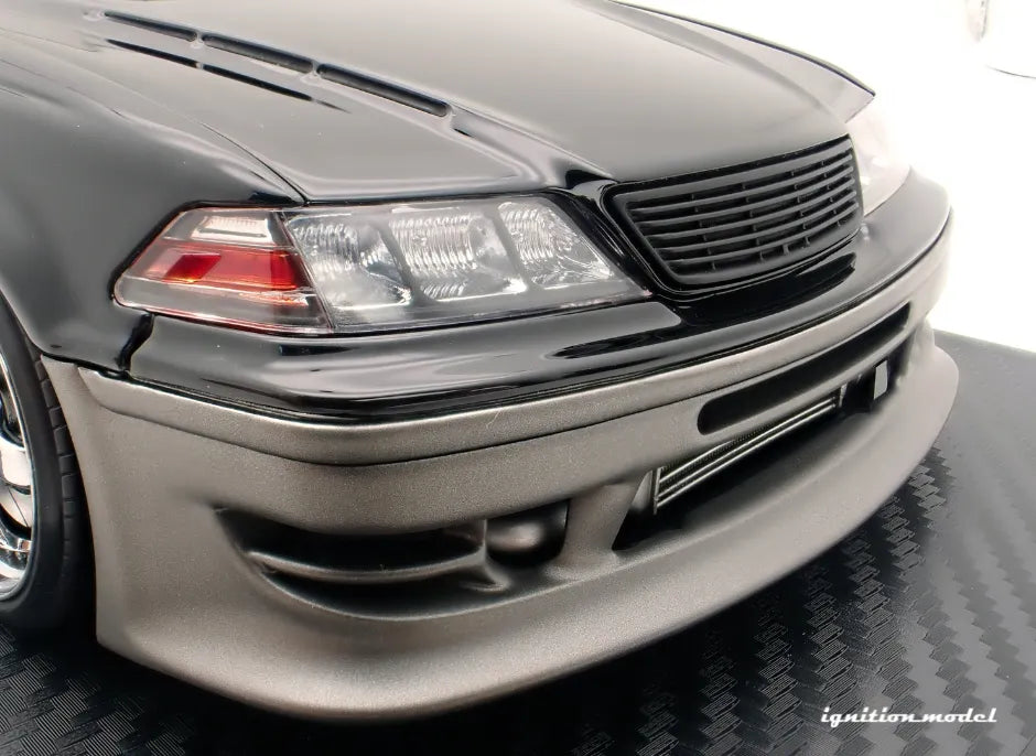 [PRE-SALE Q3/2025] Mô hình xe Ignition Model 1:18 VERTEX JZX100 MARK-II Black/Gun Metallic - IG3579