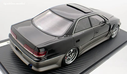 [PRE-SALE Q3/2025] Mô hình xe Ignition Model 1:18 VERTEX JZX100 MARK-II Black/Gun Metallic - IG3579