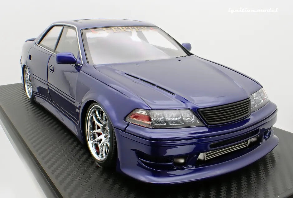 [PRE-SALE Q3/2025] Mô hình xe Ignition Model 1:18 VERTEX JZX100 MARK-II Blue Metallic - IG3581