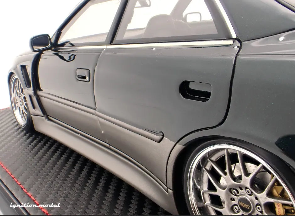 [PRE-SALE Q2/2025] Mô hình xe Ignition Model 1:18 VERTEX JZX100 MARK-II Dark Green Metallic/Gun Metallic - IG3582