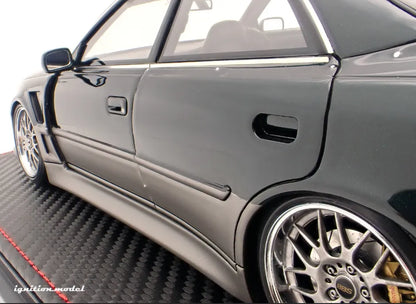 [PRE-SALE Q2/2025] Mô hình xe Ignition Model 1:18 VERTEX JZX100 MARK-II Dark Green Metallic/Gun Metallic - IG3582
